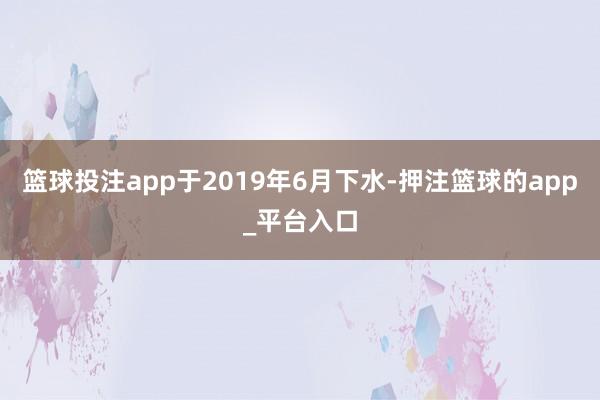 篮球投注app于2019年6月下水-押注篮球的app_平台入口
